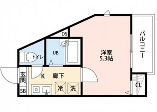 ＧＲＡＮＢＬＵＥ王子の物件間取画像